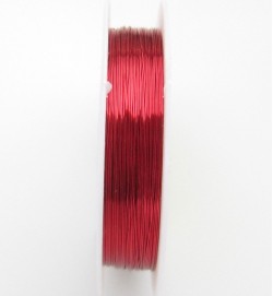 Copper Wire 0.3mm ~ Red